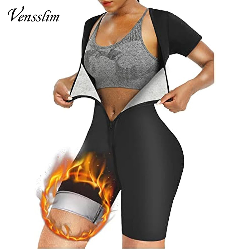 Shapewear Bodysuit Firm - Vensslim Wyszczuplająca Koszulka Termiczna Damska, Kombinezon