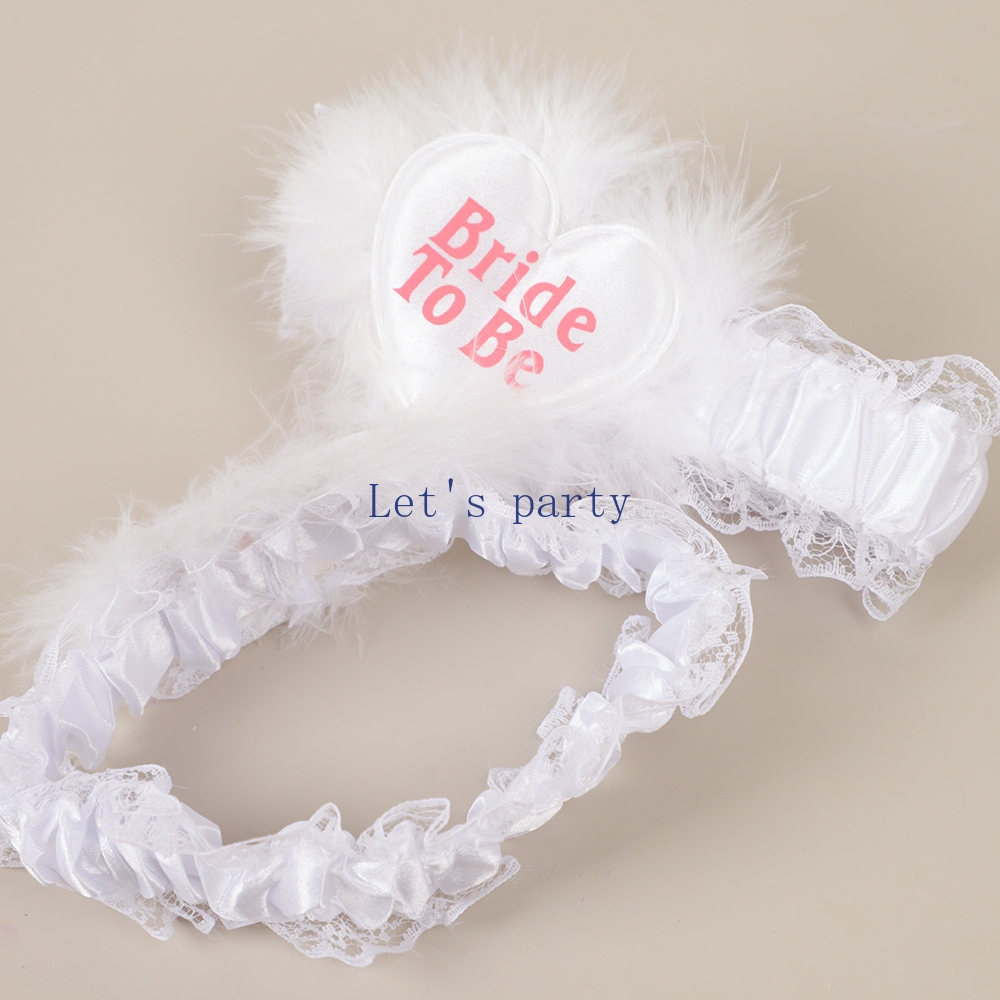 1Pcs Sexy Lace Bride To Be Gar – Garter Belt Set recenzja i cena